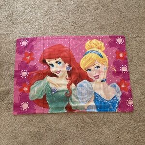 Standard pillowcase Disney EUC. Has some wear from washing. Princesses.